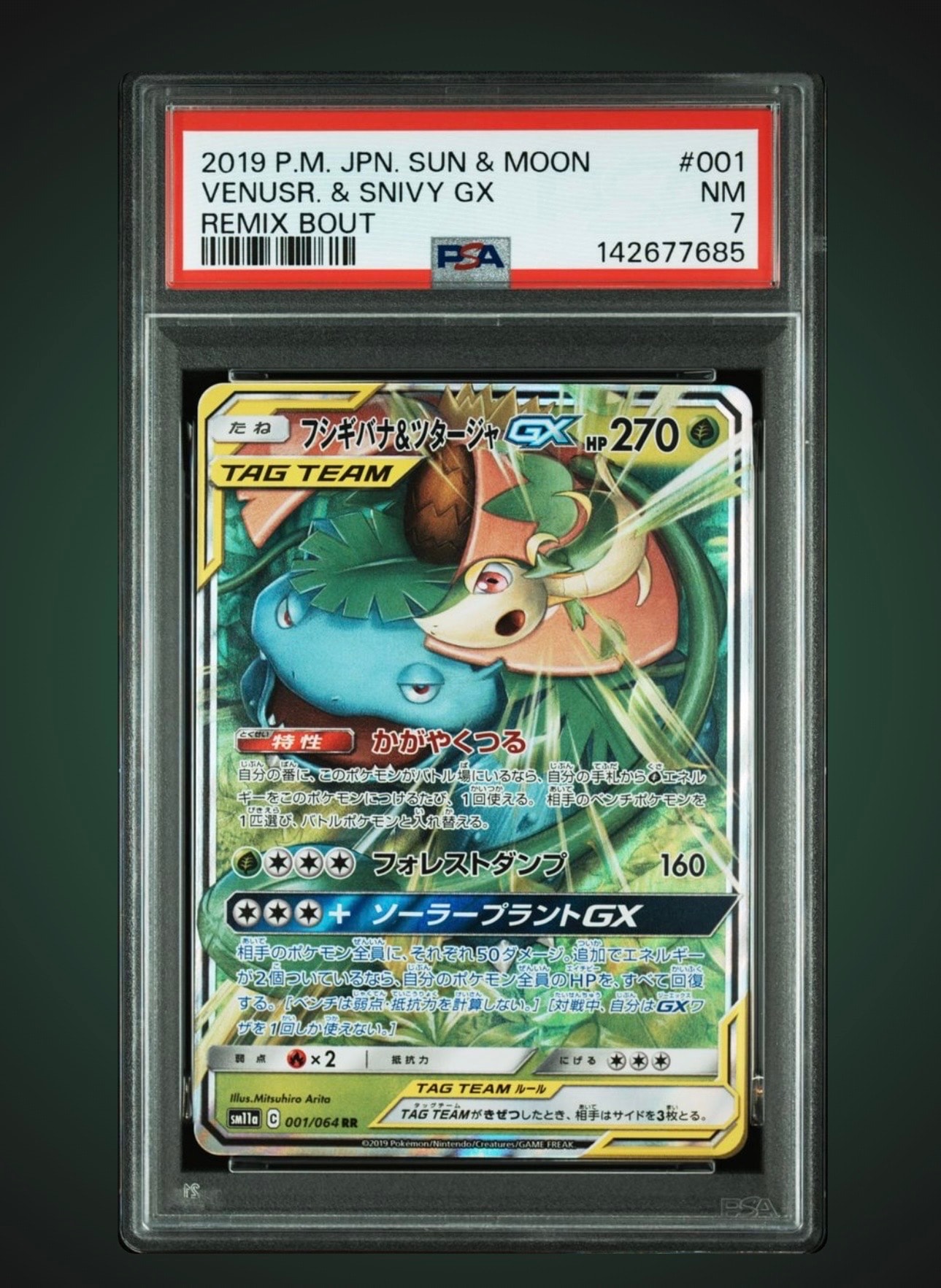 フシギバナ&ツタージャGX RR [SM11a 001/064](強化拡張パック