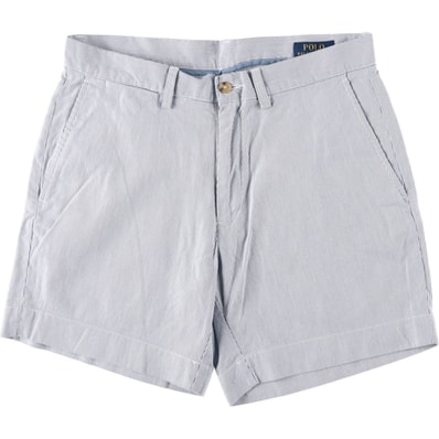 古着 ラルフローレン Ralph Lauren POLO RALPH LAUREN 無地 コットンショーツ ショートパンツ メンズw30相当/eaa626529