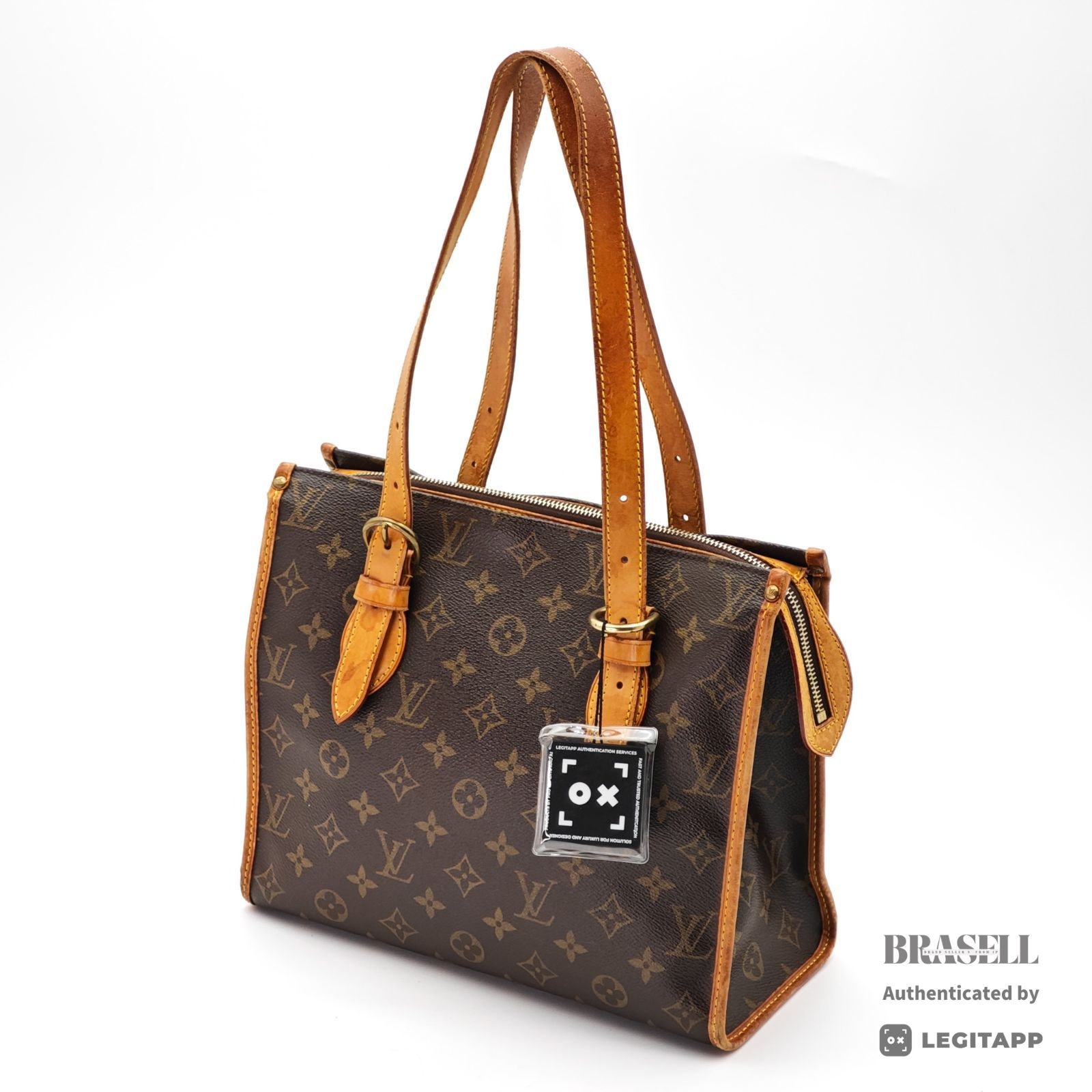LOUIS VUITTON ルイ・ヴィトン ポパンクー ルオ Monogram ポパンクー ルオ M40007 FL0095 ハンドバッグ Monogram Canvas Brown レディース
