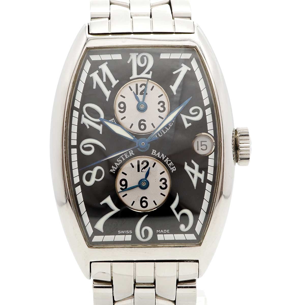 【6wdd0303】フランクミュラー マスターバンカー 5850MB 黒文字盤【中古】腕時計 メンズ