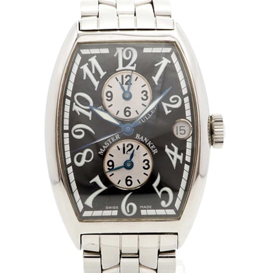 【6wdd0303】フランクミュラー マスターバンカー 5850MB 黒文字盤【中古】腕時計 メンズ
