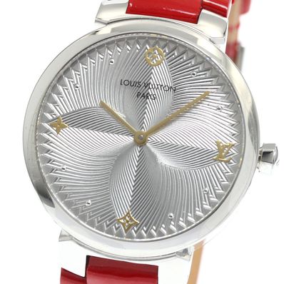 ☆良品 ルイ・ヴィトン タンブール スリム QA015 レディース 【中古】