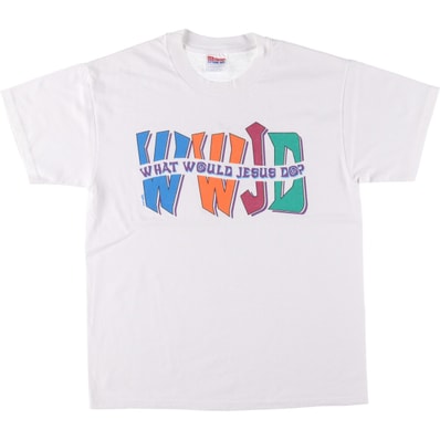 古着 ヘインズ Hanes HEAVYWEIGHT プリントTシャツ メンズM相当/eaa553132