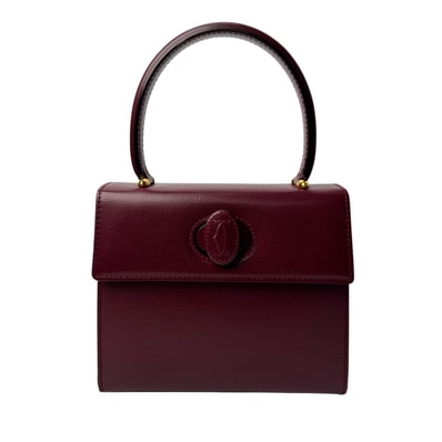カルティエ Cartier マストライン ターンロック ミニハンドバッグ レディース