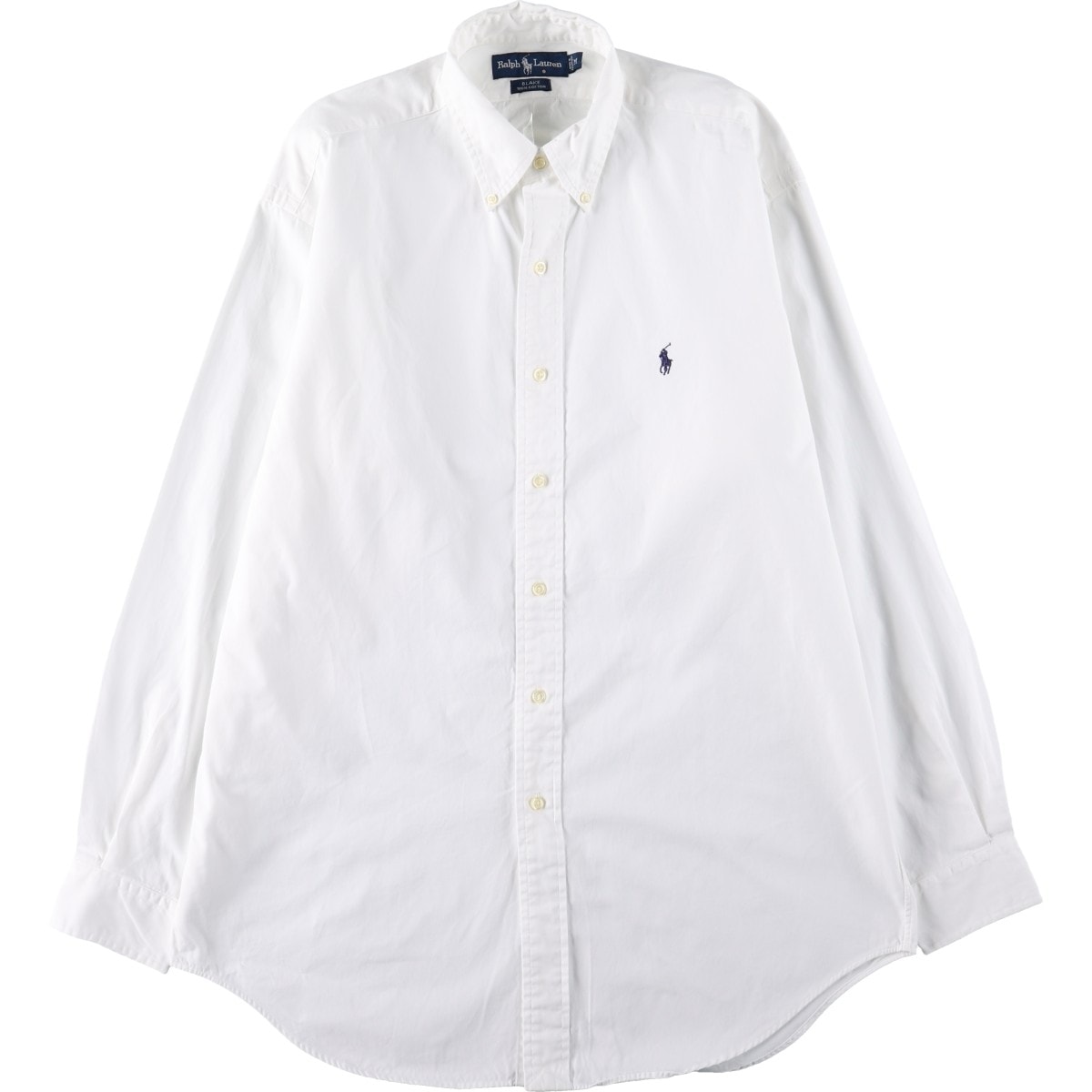 古着 ラルフローレン Ralph Lauren BLAKE 長袖 ボタンダウンシャツ メンズM相当/eaa662955