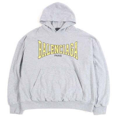 極美品 バレンシアガ
パーカー BOXING LINED HOODIE グレー メンズ L 807999