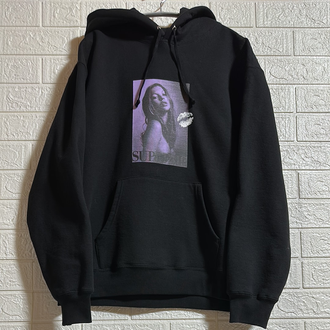 Supreme Kate Moss Hooded Sweatshirt "Black"