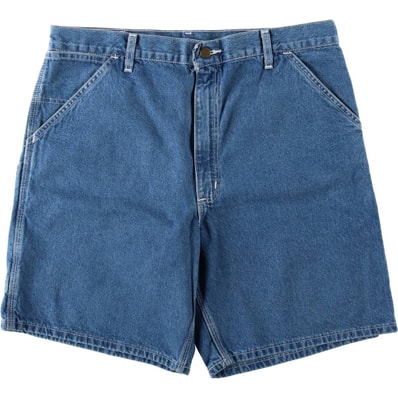 古着 カーハート Carhartt デニムペインターショーツ ショートパンツ メンズw37相当/eaa620235