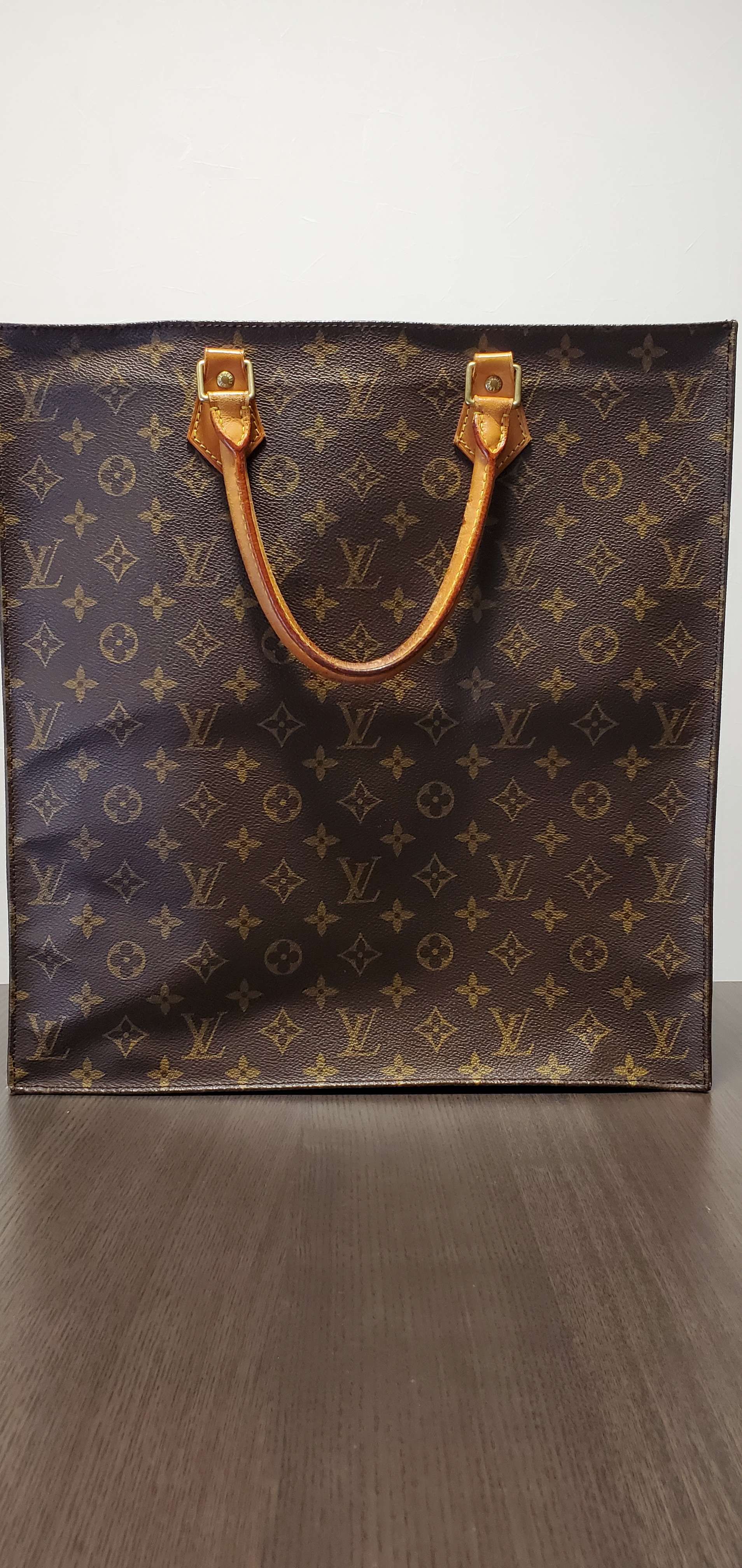 Louis Vuitton Sacplat Tote Monogram "Brown"