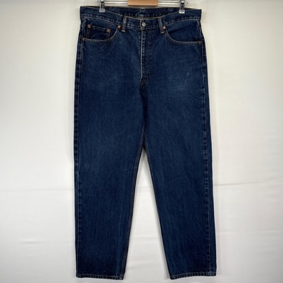 古着 リーバイス Levi's デニムパンツ 550 テーパード 5ポケット ジーンズ ジーパン 長ズボン 大きいサイズ w38 L34 ブルー メンズ