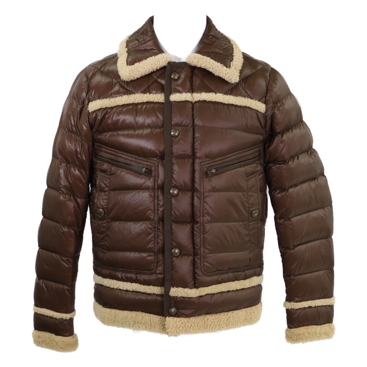 モンクレール EVARISTE ボア切替 ダウンジャケット 2