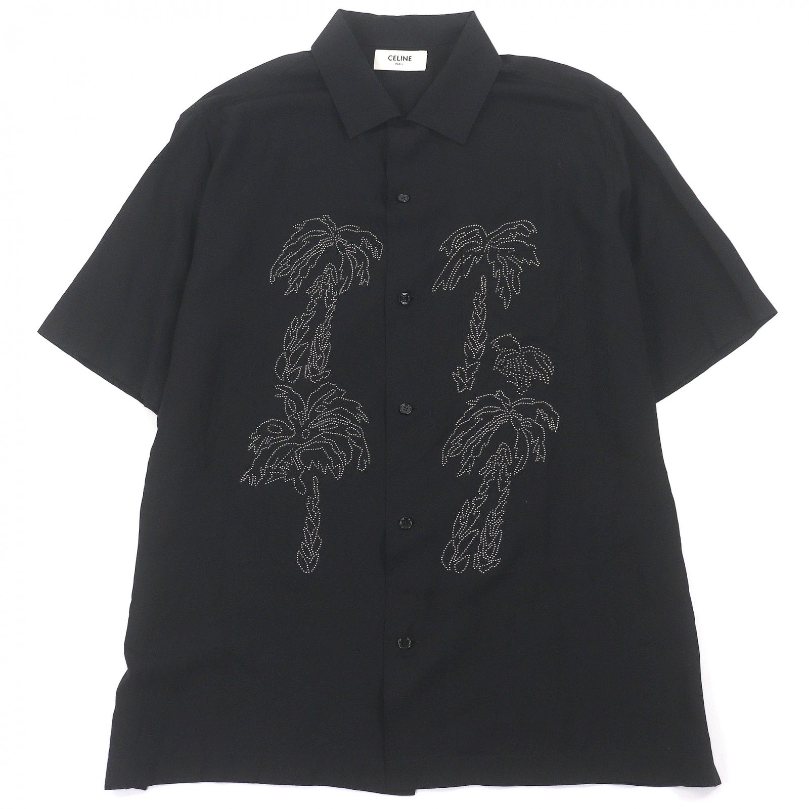 SEDAN ALL-PURPOSE Rayon Shadow Plaid Open Collar Shirt 