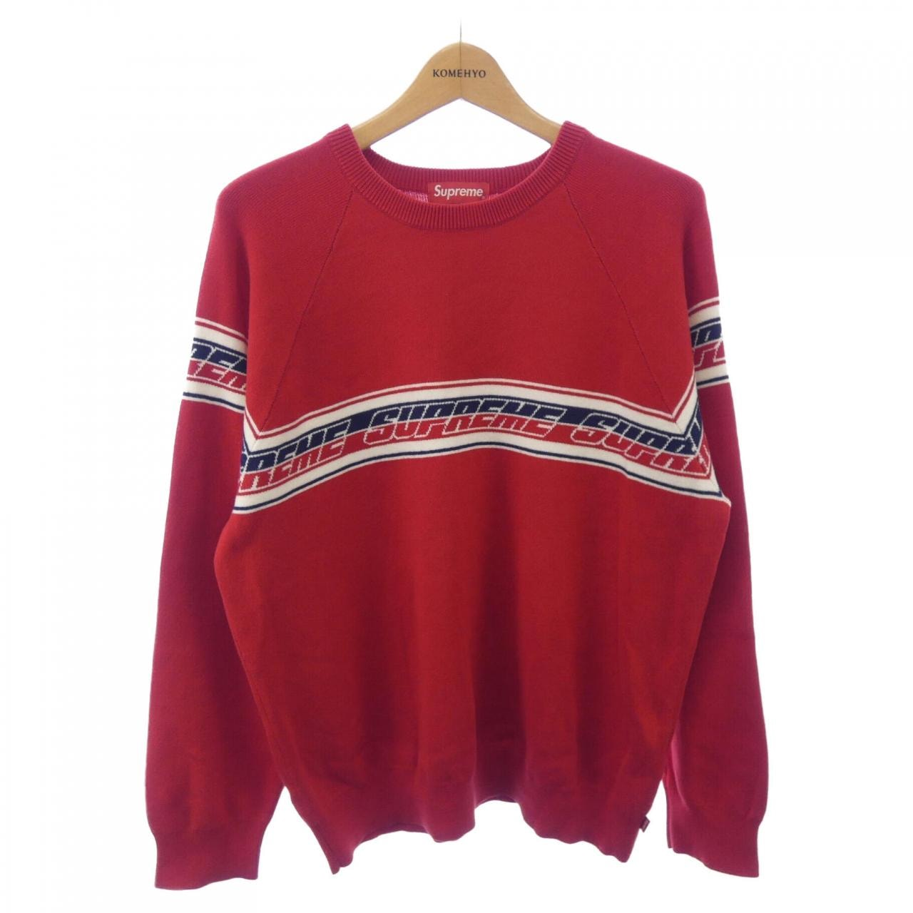 シュプリーム SUPREME STRIPED RAGLAN SWEATER ニット