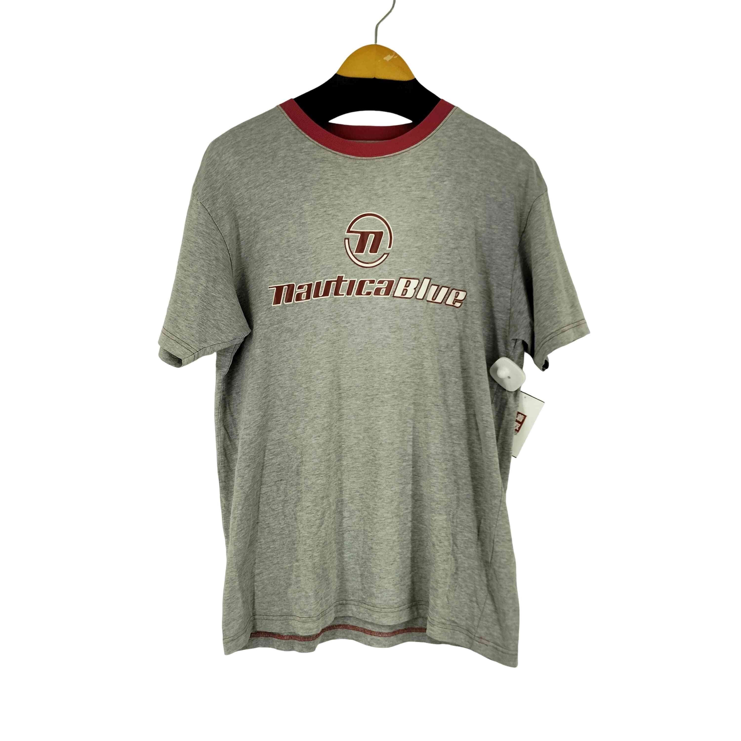 ロゴプリント S/S リンガー Tシャツ【1143079869303】