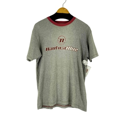 ロゴプリント S/S リンガー Tシャツ【1143079869303】