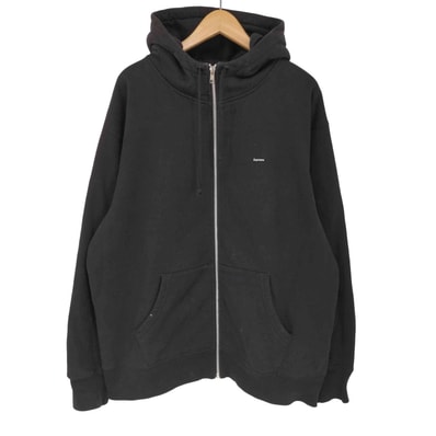 Small Box Zip Up Hooded Sweatshirt【1143385805248】
