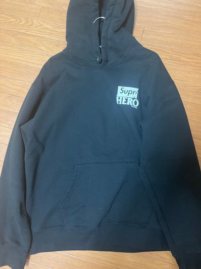 Supreme / ANTIHERO Hooded Sweatshirt "Black"