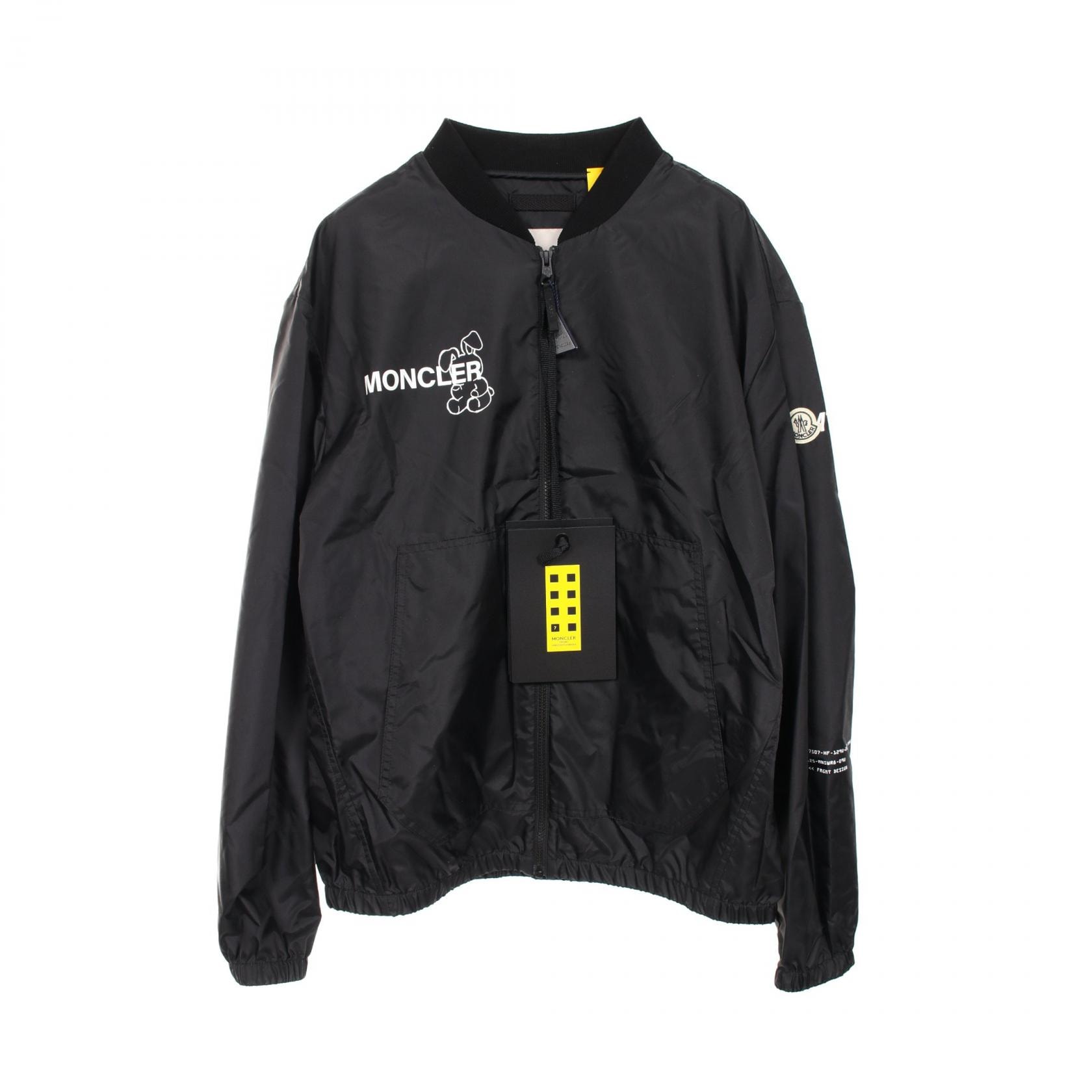 モンクレール MONCLER MONCLER GENIUS 7 FRAGMENT HIROSHI FUJIWARA ブルゾン 衣料品 アウター ナイロン メンズ ブラック系 1A00009M52389994 【中古】