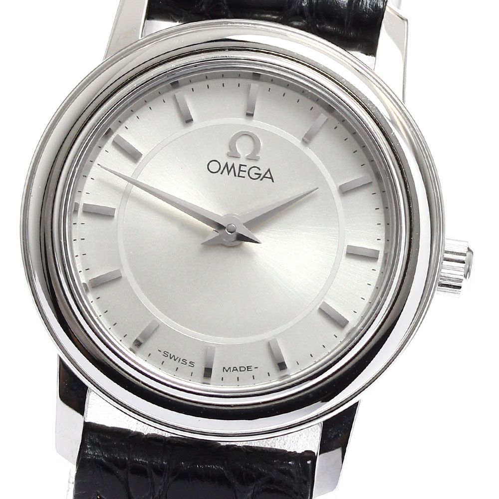 ☆良品 ★保 オメガ デビル  4870.31.01 レディース 【中古】