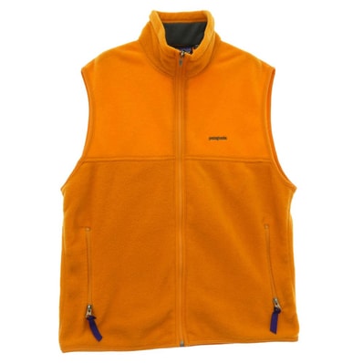 patagonia パタゴニア W716F Synchilla シンチラ ボア フリース ベスト オレンジ系 M【中古】