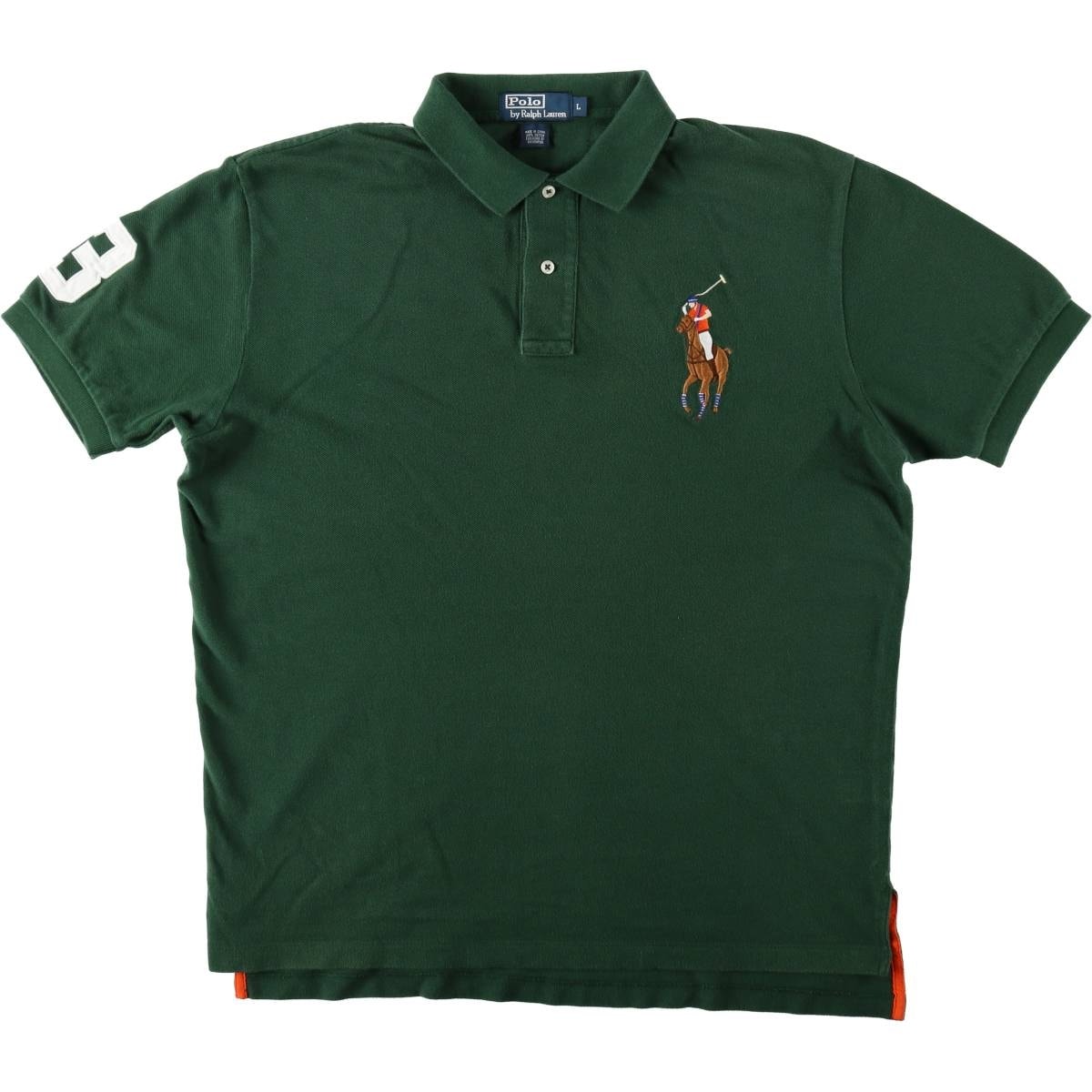 古着 ラルフローレン Ralph Lauren POLO by Ralph Lauren 半袖 ポロシャツ メンズL相当/eaa644787