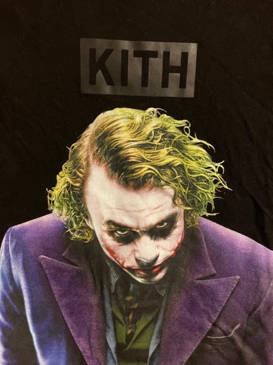 Kith x Batman Joker Tee "Black"