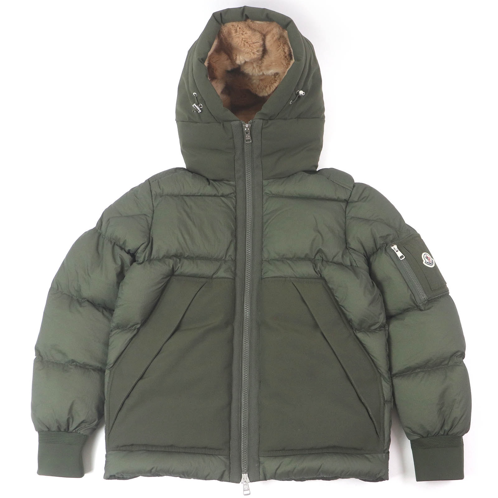 極美品 モンクレール ダウン KJERAG GIUBBOTTO カーキ 0