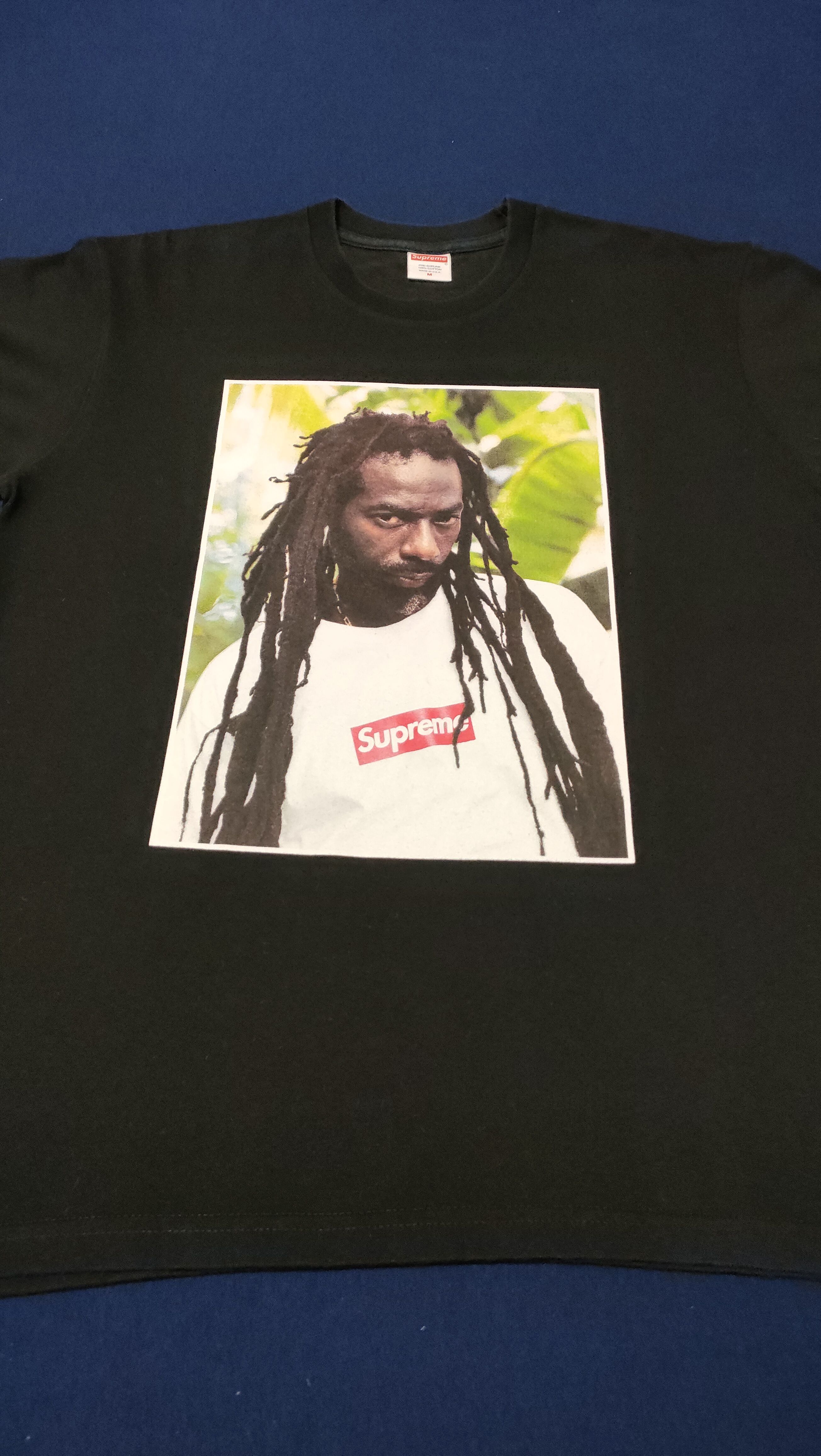 Supreme Buju Banton Tee "Black"