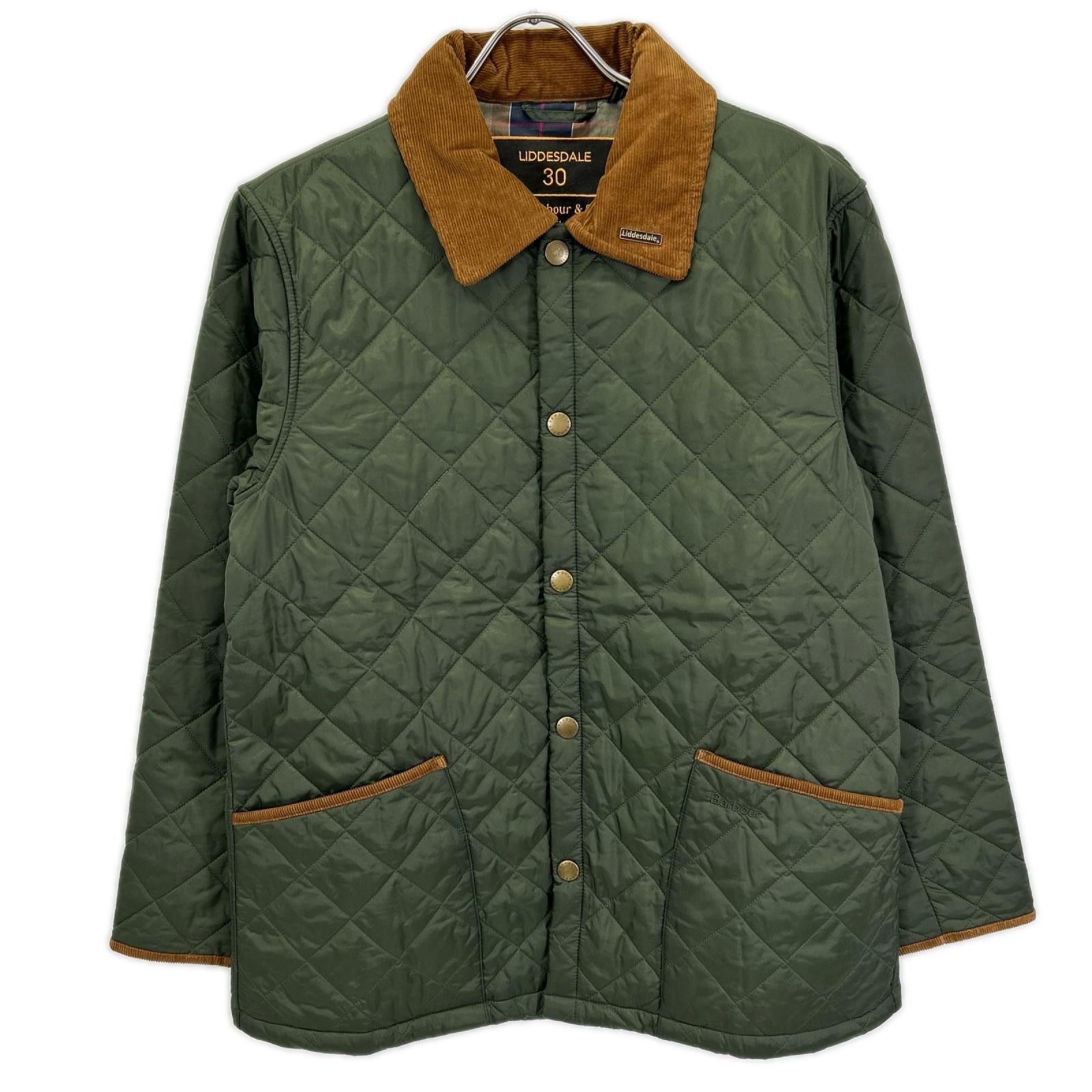 バブアー オリーブ Liddesdale 30th 記念モデル キルティングジャケット 36