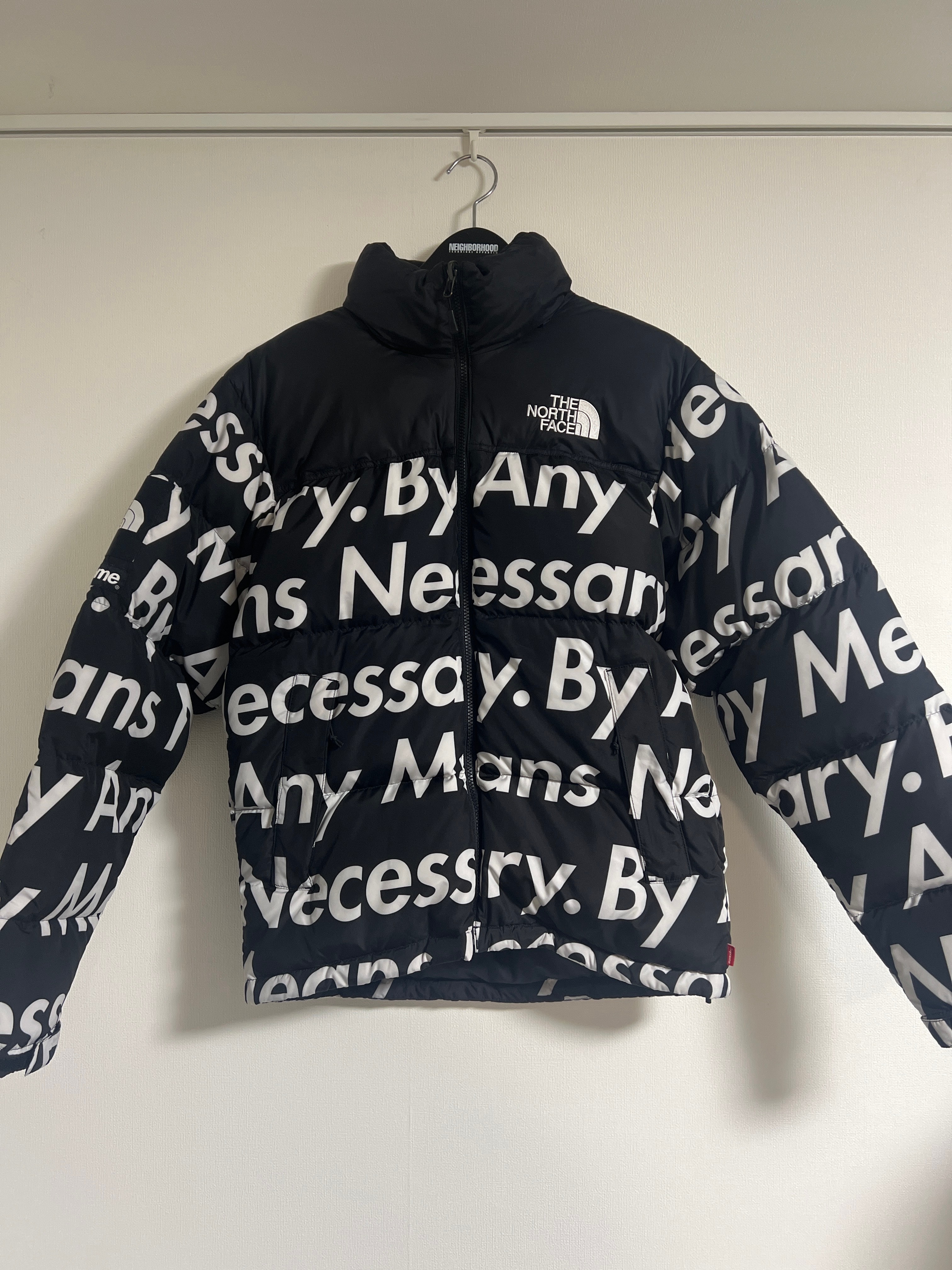 Supreme x The North Face By Any Means Nuptse Jacket "Black"