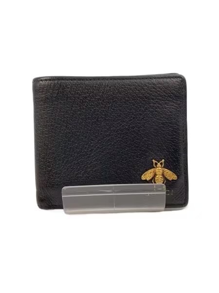 GUCCI Animalier Leather Coin Wallet