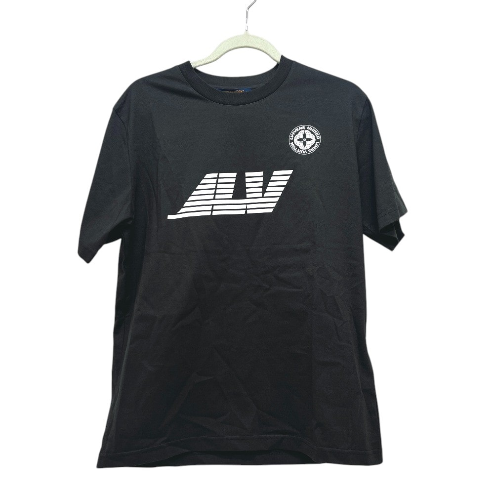 ルイヴィトン LOUIS VUITTON ウォッシュドプリンテッド RM251M NPG HSY98W 25SS アパレル トップス クルーネック 半袖Tシャツ コットン ブラウン