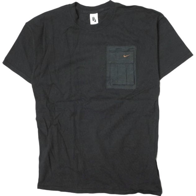 NIKE x Travis Scott ナイキ トラヴィス・スコット 20SS 別注 M NRG CACTUS TRAILS POCKET TEE カクタスジャック ポケットTシャツ CU0460-010 S ブラック 半袖 トップス g12950