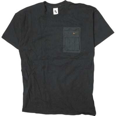 NIKE x Travis Scott ナイキ トラヴィス・スコット 20SS 別注 M NRG CACTUS TRAILS POCKET TEE カクタスジャック ポケットTシャツ CU0460-010 S ブラック 半袖 トップス g12950