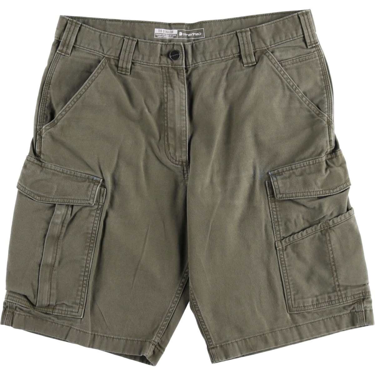 古着 カーハート Carhartt RELAXED FIT ダック カーゴショーツ ハーフパンツ カーゴパンツ メンズw36相当/eaa640647