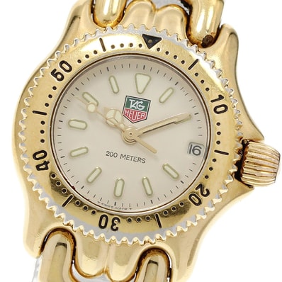 タグホイヤー セル デイト S94.708M クォーツ レディース 【中古】