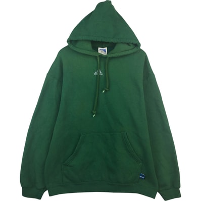 古着 90年代 アディダス adidas TEAM スウェットプルオーバーパーカー USA製 メンズL相当 ヴィンテージ/eaa591392