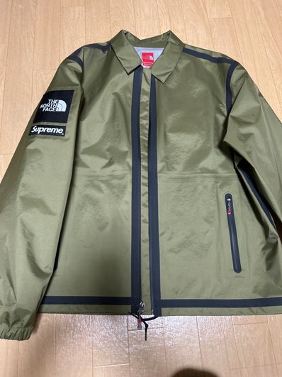 Supreme x The North Face Summit Series Outer Tape Seam Coaches Jacket "Olive"