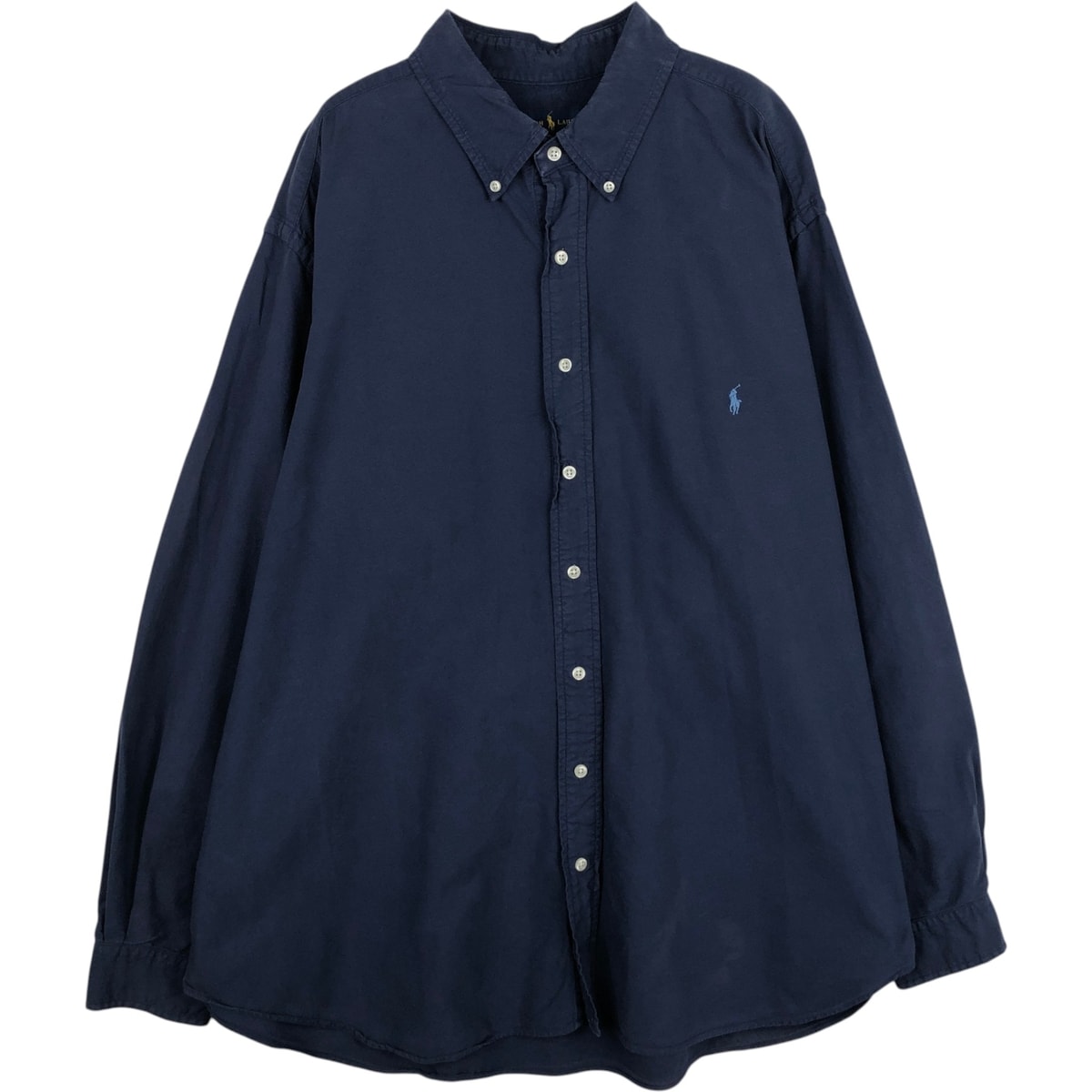 古着 ラルフローレン Ralph Lauren 長袖 ボタンダウンシャツ メンズXXL相当/eaa634426