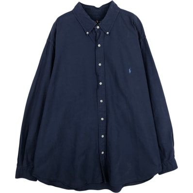 古着 ラルフローレン Ralph Lauren 長袖 ボタンダウンシャツ メンズXXL相当/eaa634426