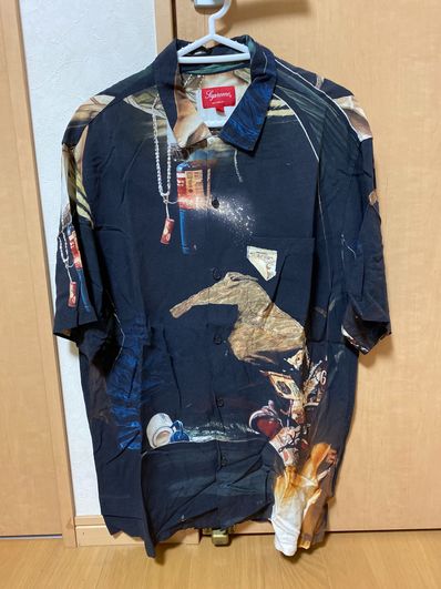 Supreme Firecracker Rayon S/S Shirt "Black"
