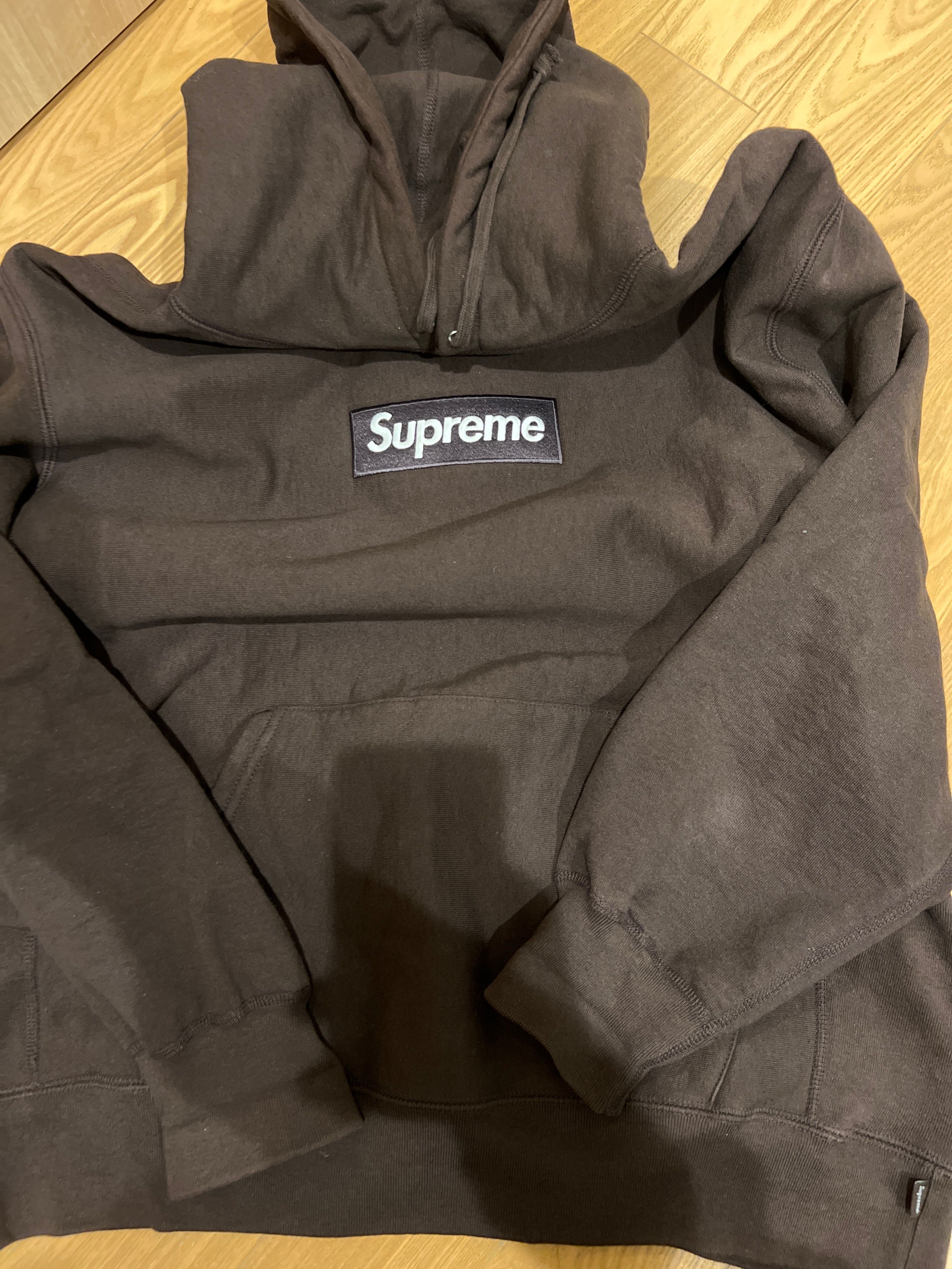 Supreme Box Logo Hooded Sweatshirt "Dark Brown" (21FW)