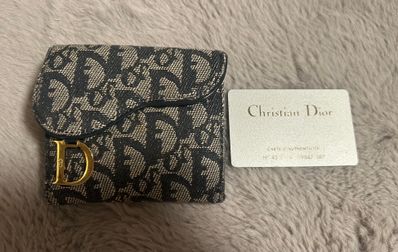 Dior サドルトロッター 二つ折り財布
