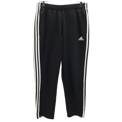 adidas アディダス テーパード スウェットパンツ L ブラック