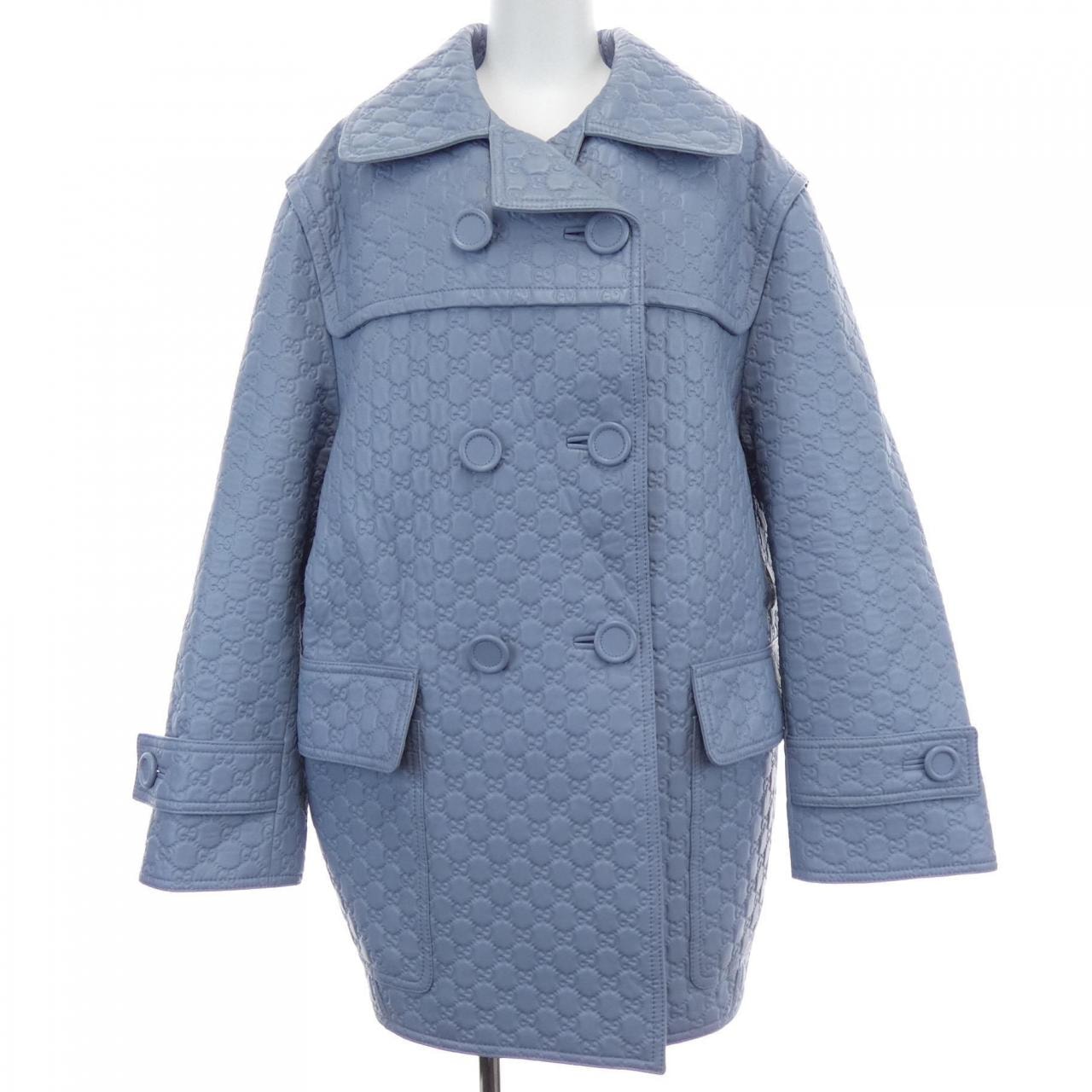 グッチ GUCCI 807475 XNA4F レザーコート