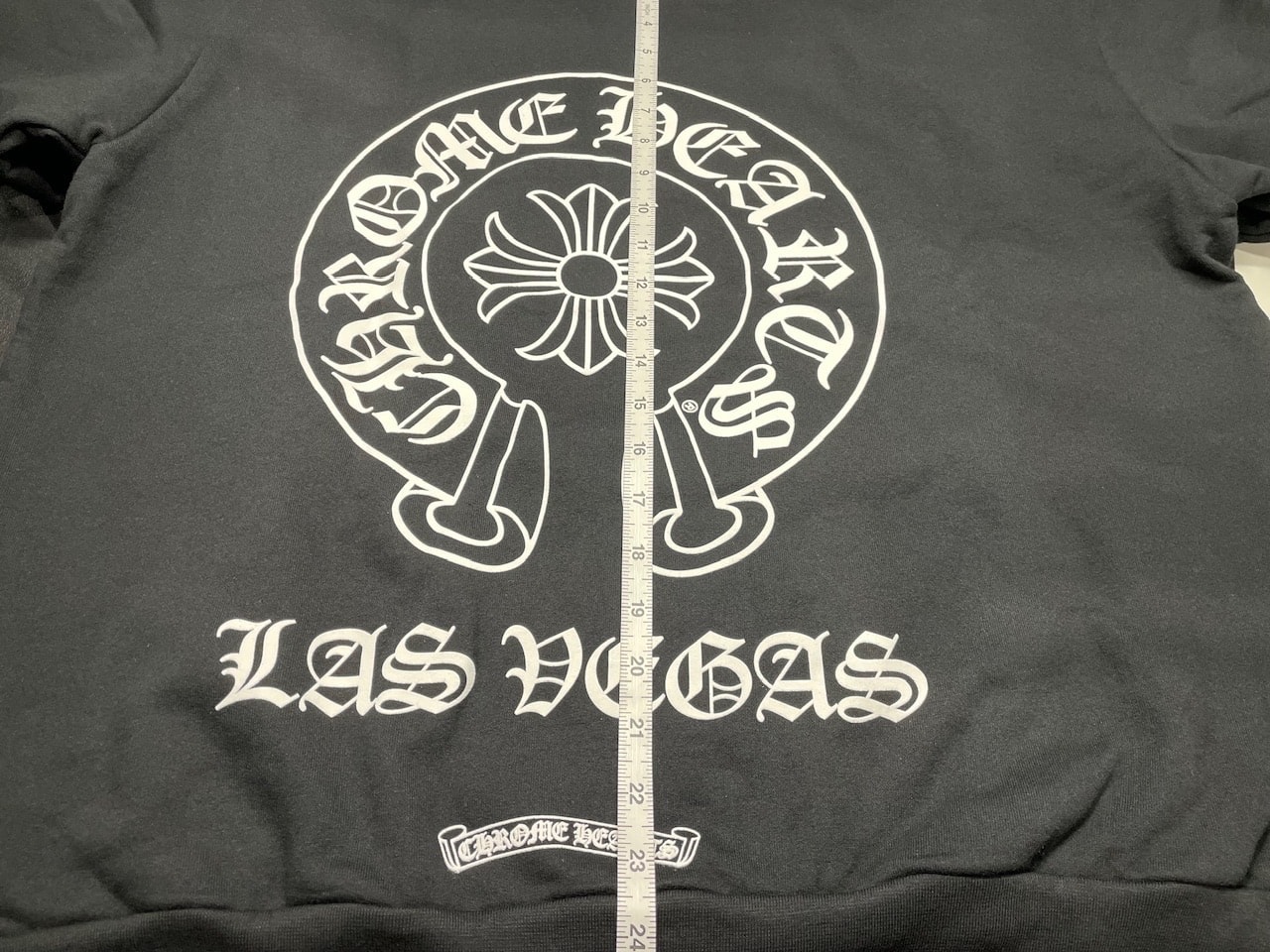 Chrome Hearts Las Vegas Exclusive Horseshoe Pullover Hoodie "Black"