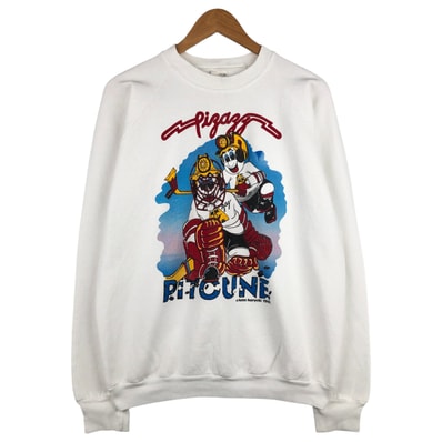 古着 90年代 フルーツオブザルーム FRUIT OF THE LOOM プリントスウェットシャツ トレーナー カナダ製 メンズXL相当 ヴィンテージ/eaa605280