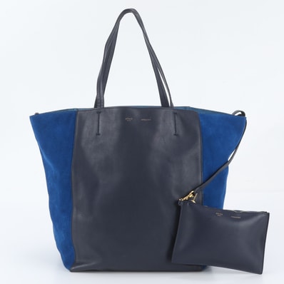 ■美品 セリーヌ カバ ファントムトート バッグ レザー
