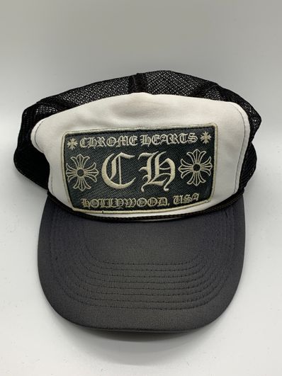 Chrome Hearts Trucker Cap CH "Black/White"