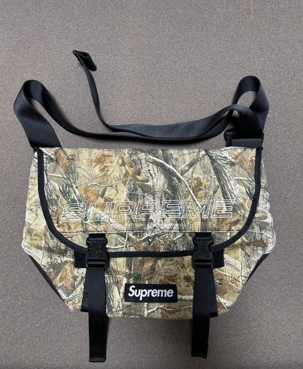 Supreme Denim Messenger Bag 